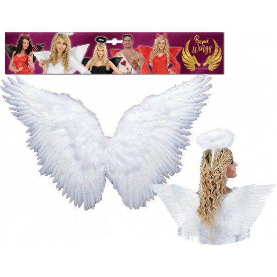 Φτερά Λευκά Πλάτης 37x50cm